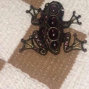 Chicos Vintage “Katen” Frog Brooch